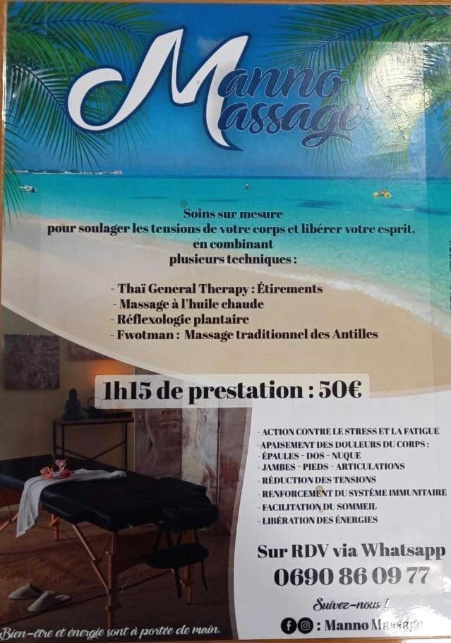 Agreable Appartement A 2 Pas Des Plages Le Gosier  Eksteriør bilde